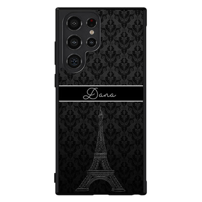 Paris Eiffel Tower Personalized Samsung Phone Case