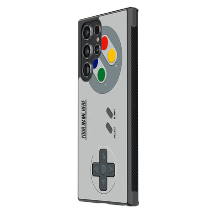 Retro Super Handheld Gaming Console Personalized Samsung Phone Case