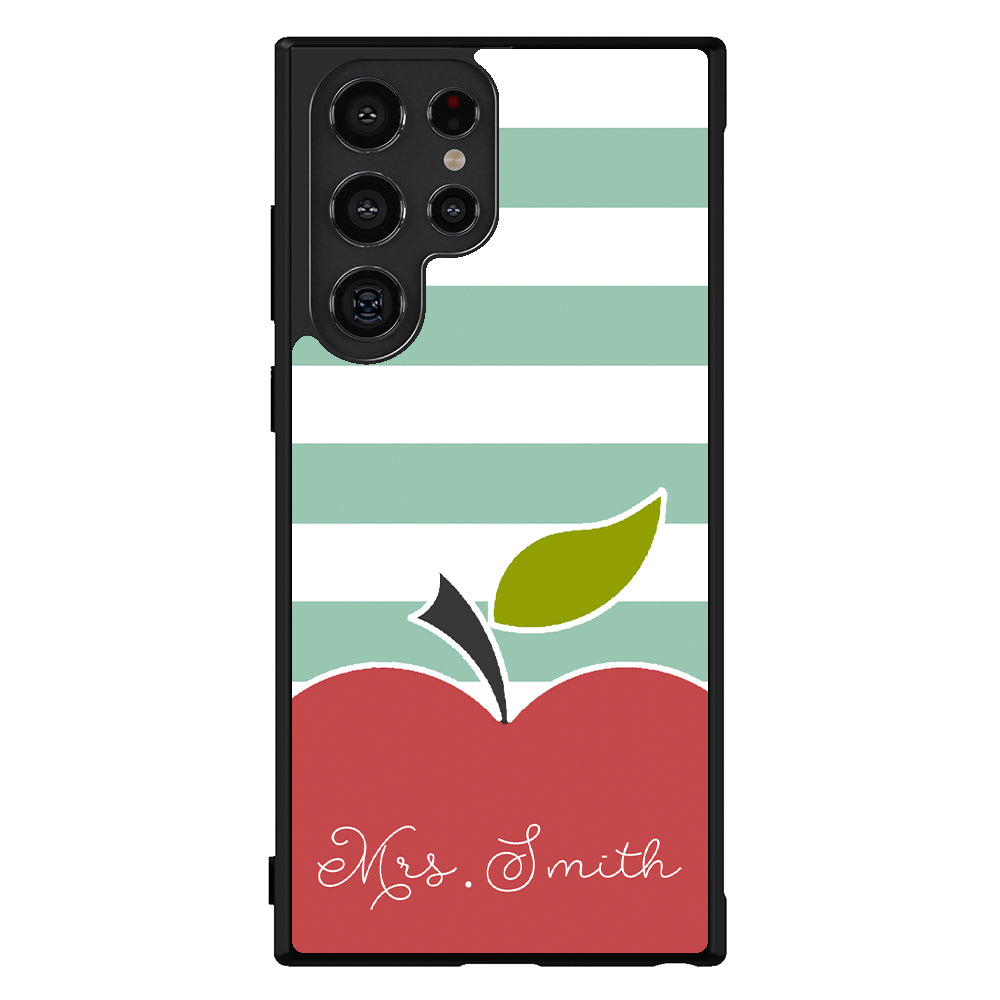 Teachers Day Gift Apple Bars Personalized Samsung Phone Case