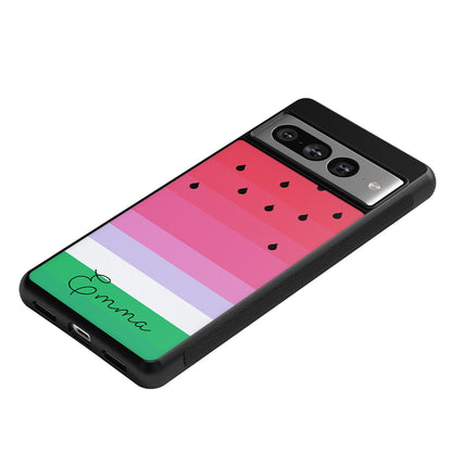 Watermelon Gradient Personalized | Google Phone Case