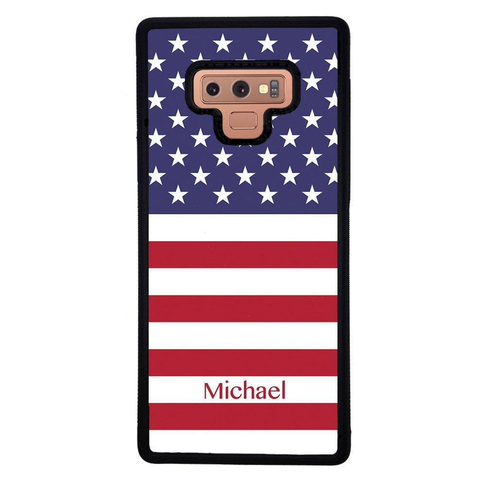 United States of American Flag Personalized | Samsung Phone Case