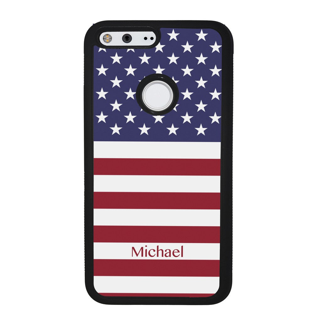 United States of American Flag Personalized | Google Phone Case