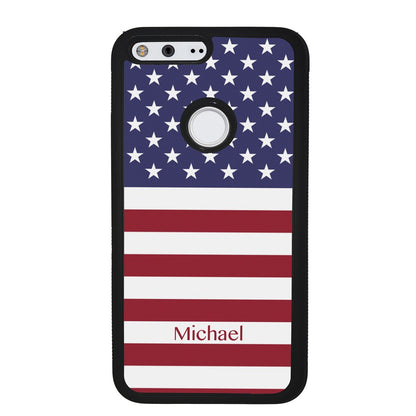 United States of American Flag Personalized | Google Phone Case