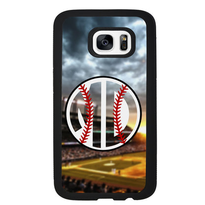 Baseball Monogram | Samsung Phone Case