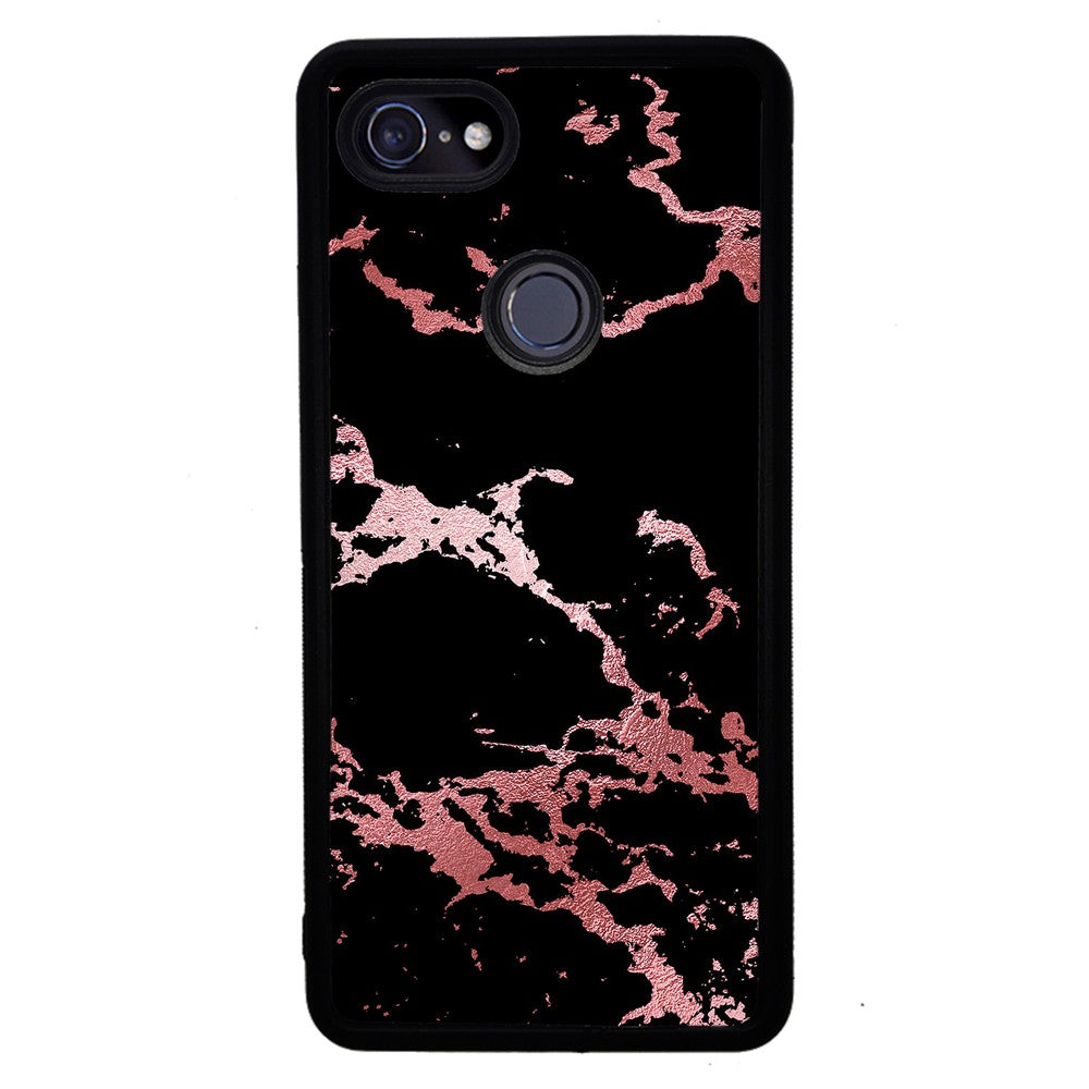 Black and Pink Marble | Google Phone Case
