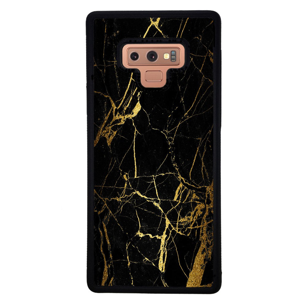 Gold and Black Marble | Samsung Phone Case