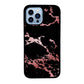 Black and Pink Marble | Apple iPhone Case