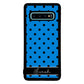 Blue Black Polka Dot Personalized | Samsung Phone Case