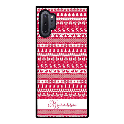 Christmas Sweater Personalized | Samsung Phone Case