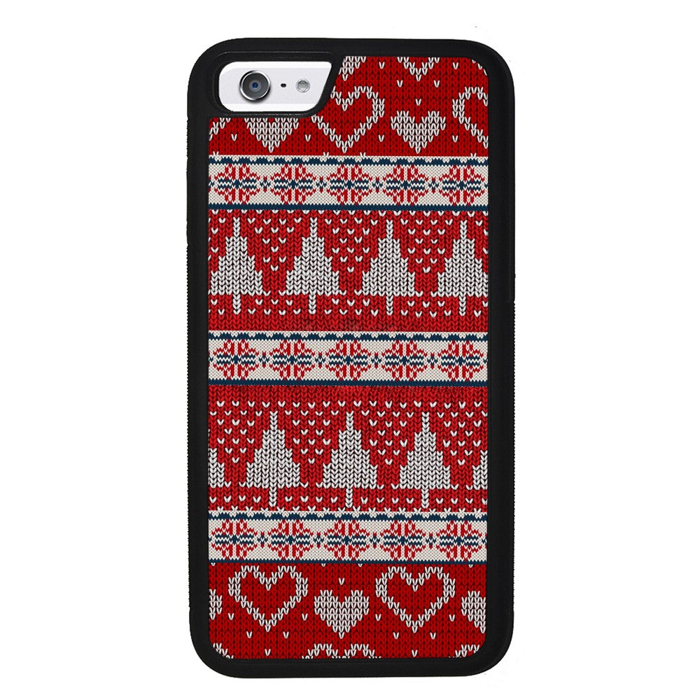 Christmas Ugly Sweater Red | Apple iPhone Case