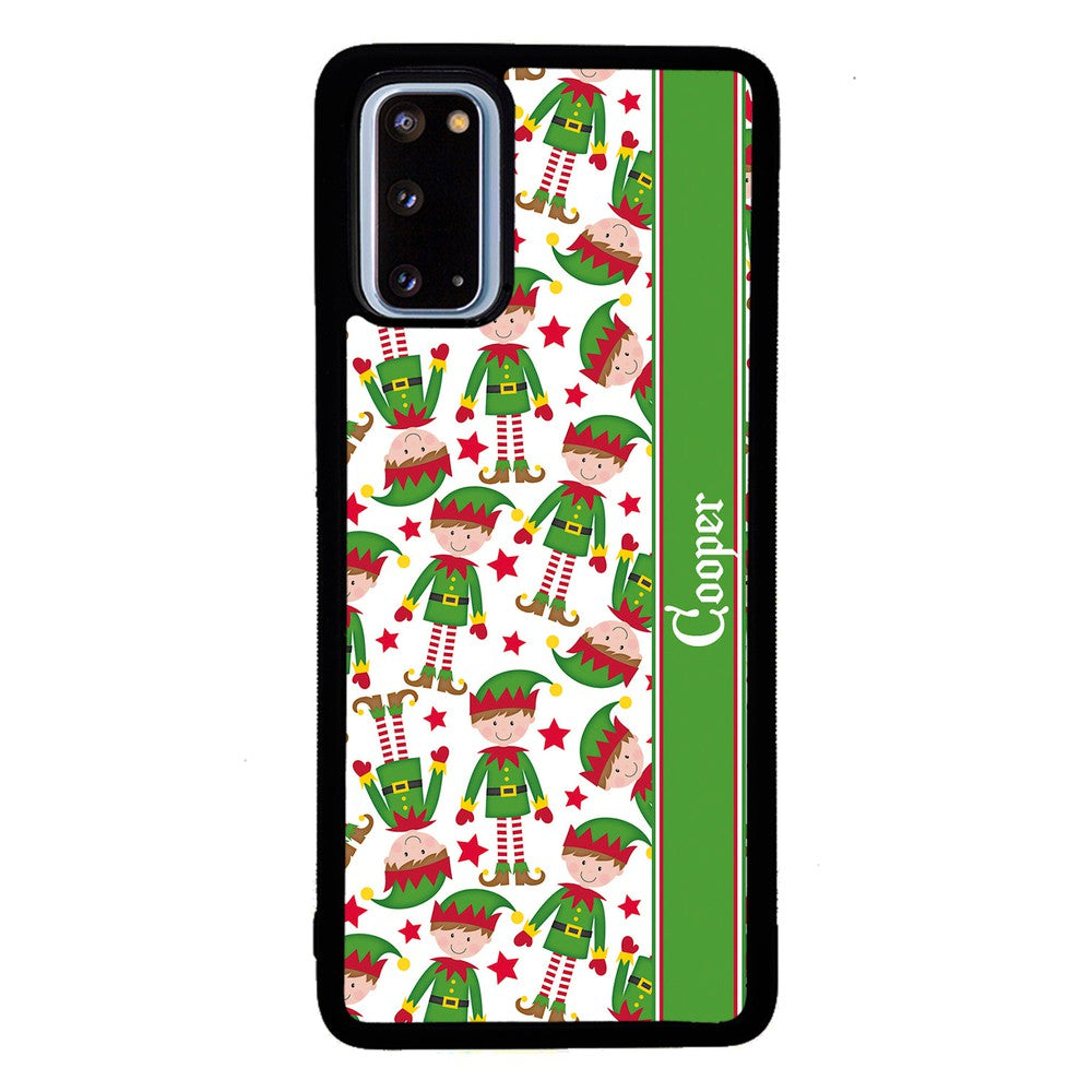 Funny Elf Christmas Workers Personalized | Samsung Phone Case