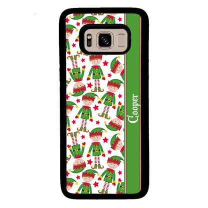 Funny Elf Christmas Workers Personalized | Samsung Phone Case