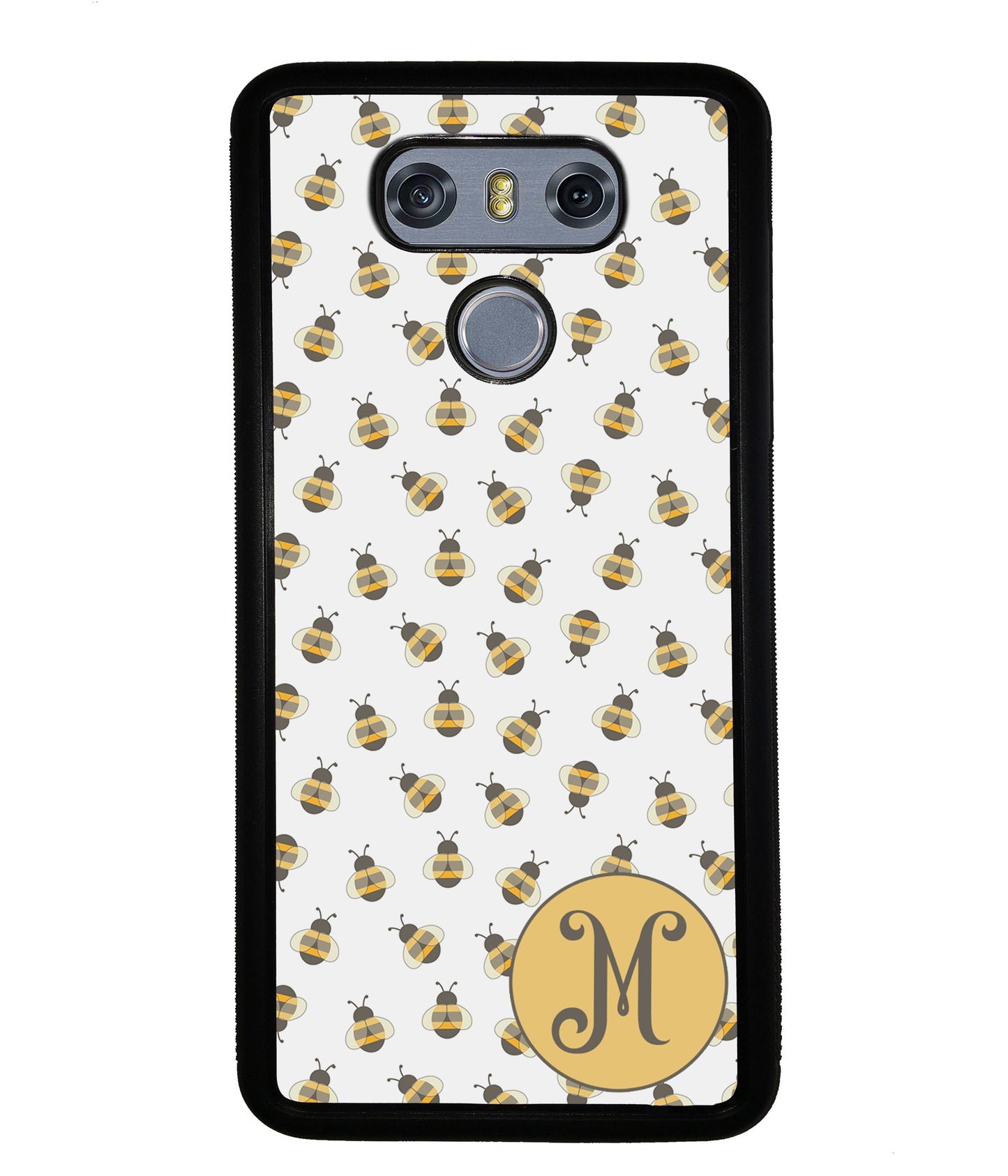 Cute Little Honey Bees Initial | LG Phone Case