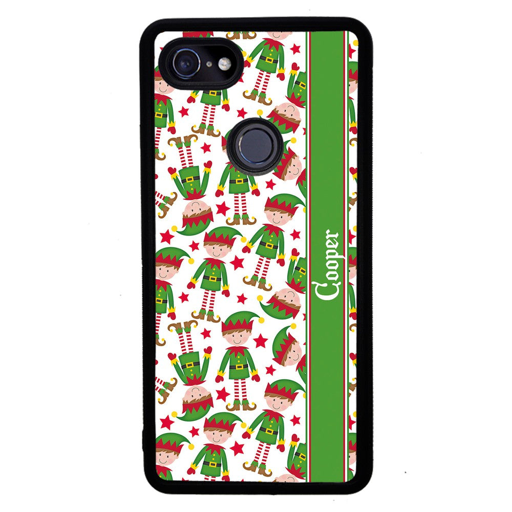 Funny Elf Christmas Workers Personalized | Google Phone Case