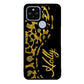 Gold Glitter Leopard Curvy Personalized | Google Phone Case