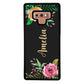 Vintage Flowers Golden Personalization | Samsung Phone Case