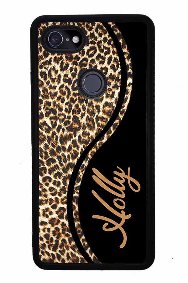 Leopard Curvy Personalized | Google Phone Case