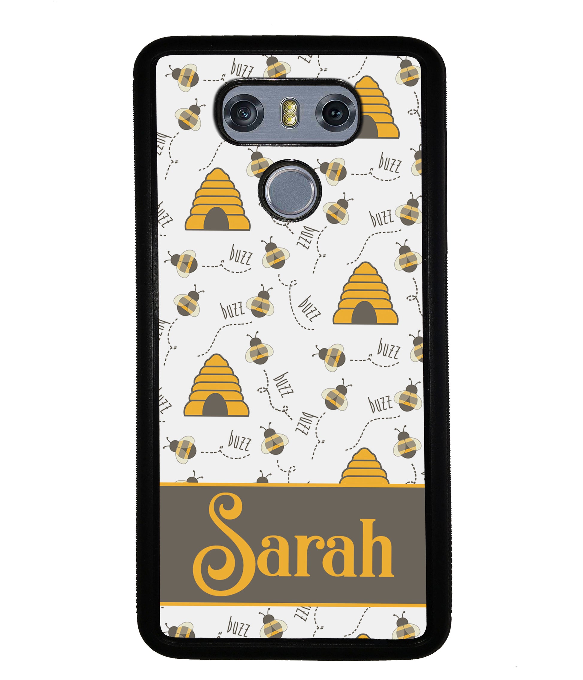 Honey Bee and Hive Personalized | LG Phone Case