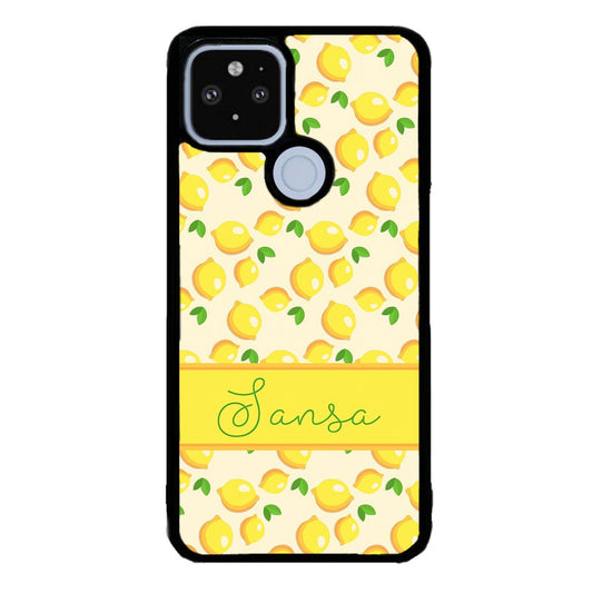 Lemon Pattern Personalized | Google Phone Case