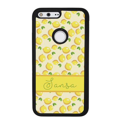 Lemon Pattern Personalized | Google Phone Case