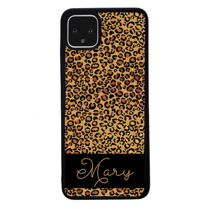 Leopard Skin Personalized | Google Phone Case