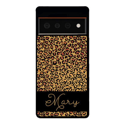 Leopard Skin Personalized | Google Phone Case