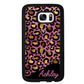 Leopard Skin Pink and Gold Foil Personalized | Samsung Phone Case