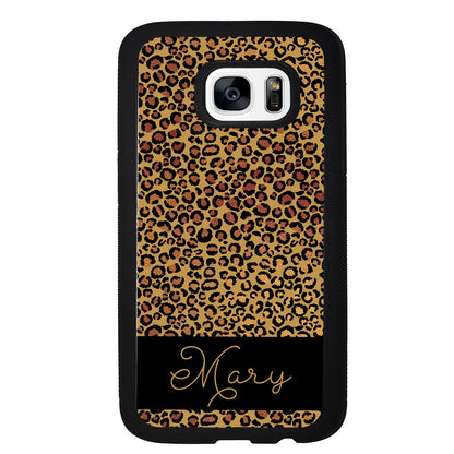 Leopard Skin Personalized | Samsung Phone Case