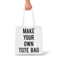 Make Your Own Tote Bag | Choose From Images or Upload Your Own