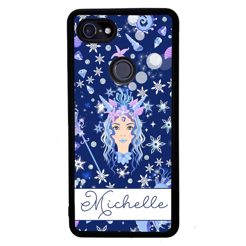Goddess Mermaid Princess Personalized | Google Phone Case