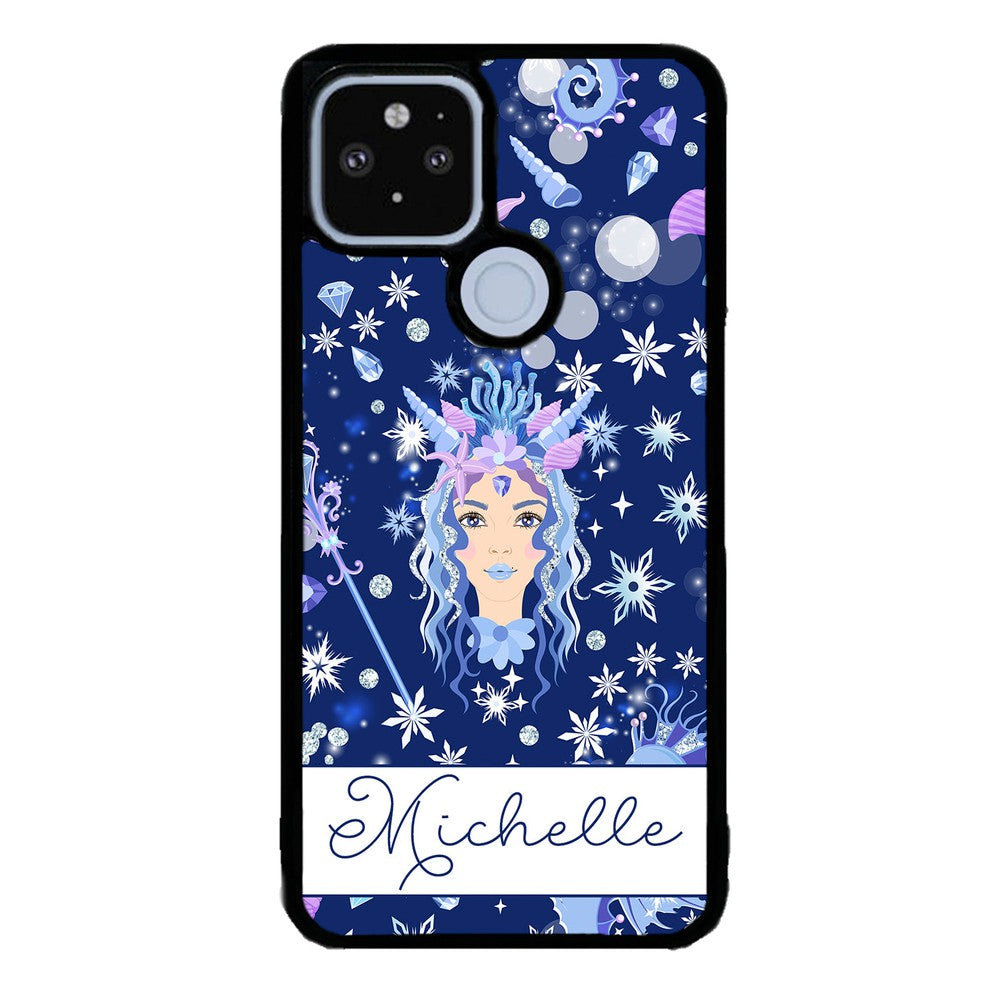 Goddess Mermaid Princess Personalized | Google Phone Case