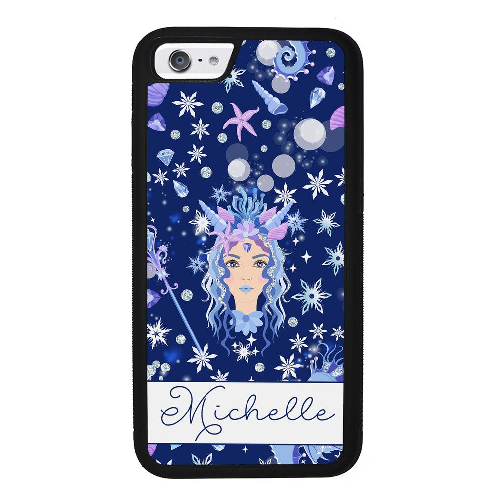 Goddess Mermaid Princess Personalized | Apple iPhone Case