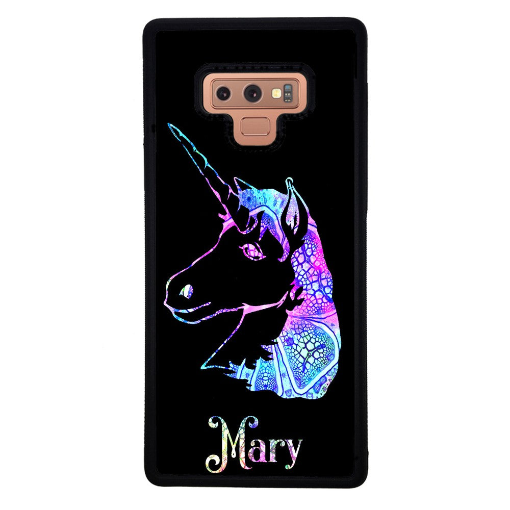 Unicorn Neon Sign Personalized | Samsung Phone Case