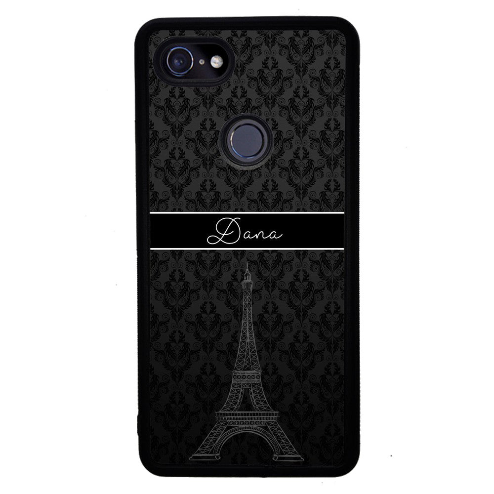 Paris Eiffel Tower Personalized | Google Phone Case