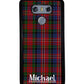 Plaid Tartan Sweater Green Blue and Red Personalized | LG Phone Case