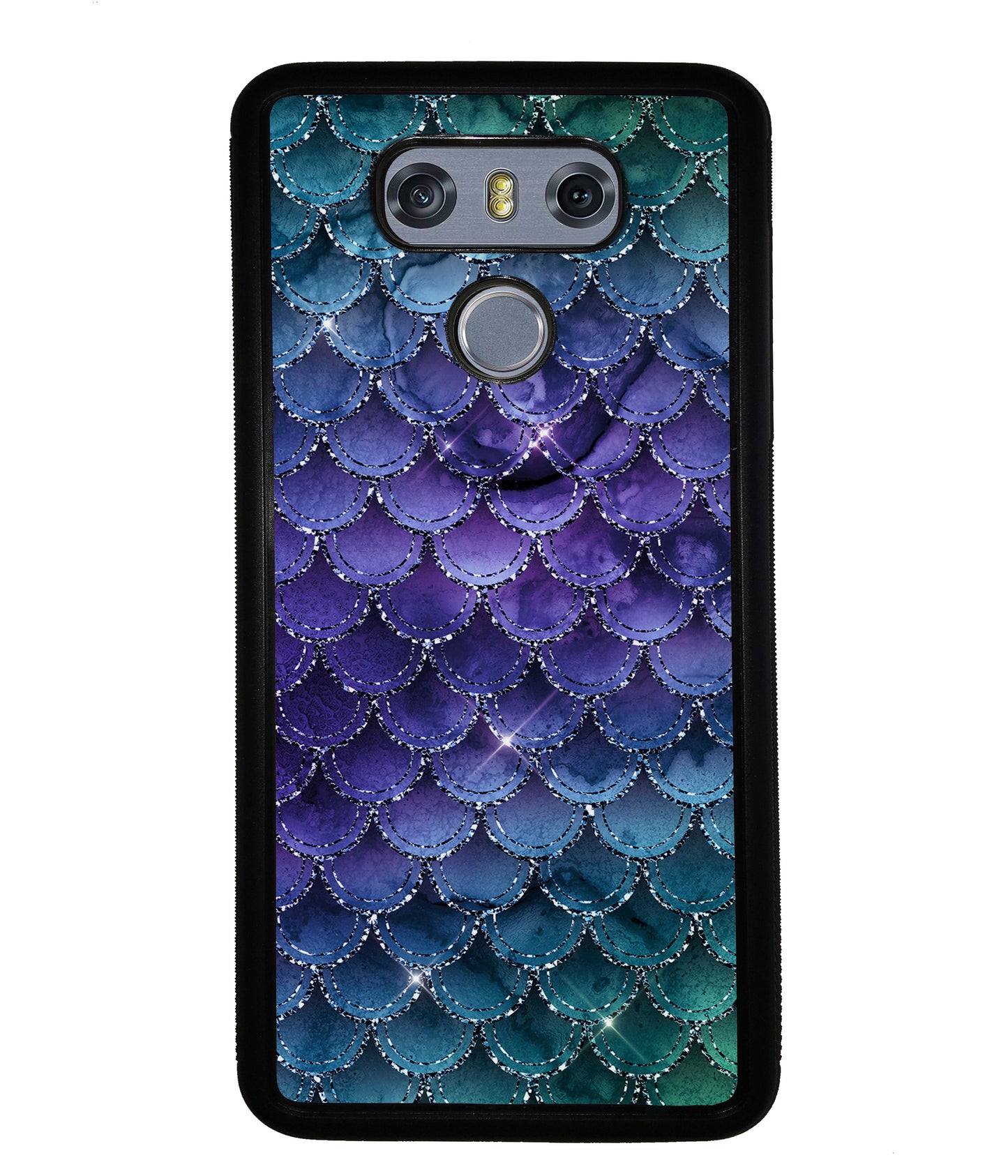 Purple Shine Mermaid Scales | LG Phone Case