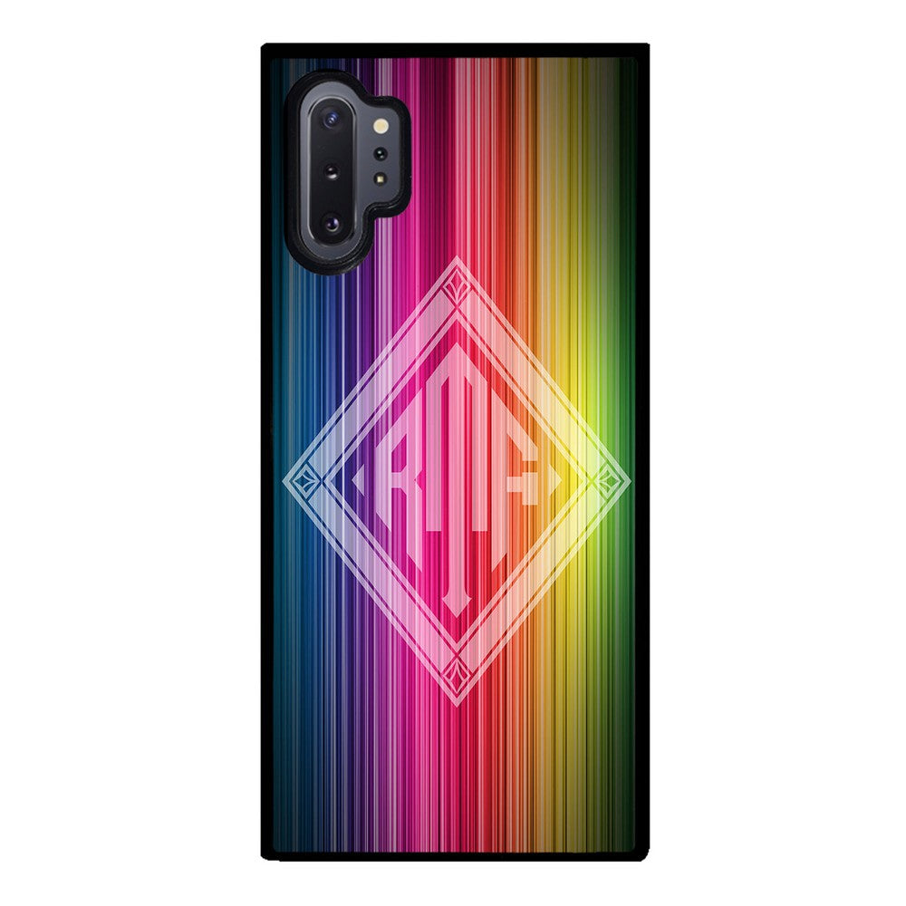 Rainbow Diamond Monogram | Samsung Phone Case