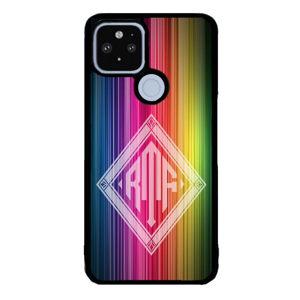Rainbow Diamond Monogram | Google Phone Case