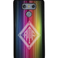 Rainbow Diamond Monogram | LG Phone Case