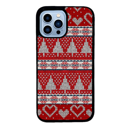 Christmas Ugly Sweater Red | Apple iPhone Case