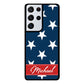 Red White and Blue Stars Personalized | Samsung Phone Case