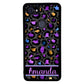 Space Leopard Blue Purple Gold Foil Personalized | Google Phone Case