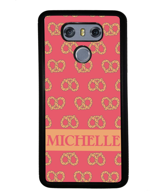 Super Soft Pretzel Personalized | LG Phone Case