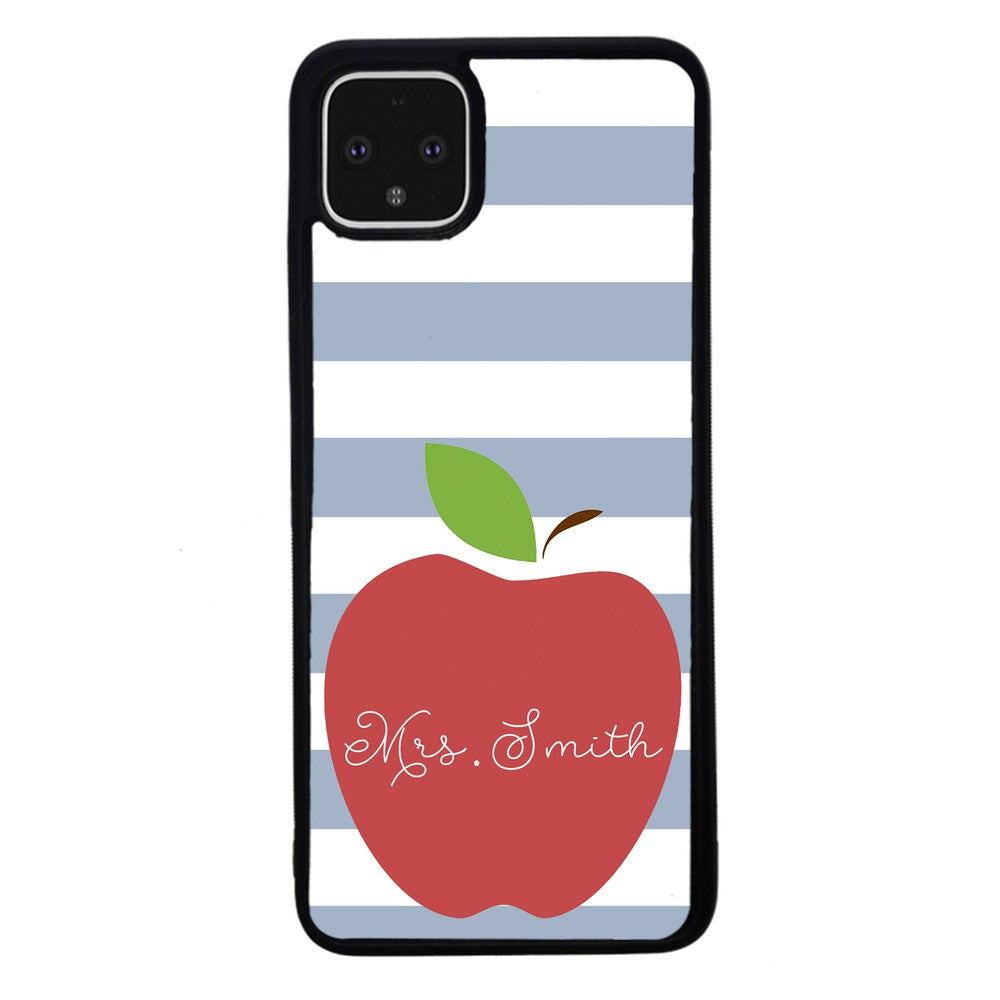 Teachers Appreciation Gift Apple Bars Personalized | Google Phone Case