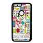 Teacher Appreciation School Supplies Collage Personalized | Google Phone Case