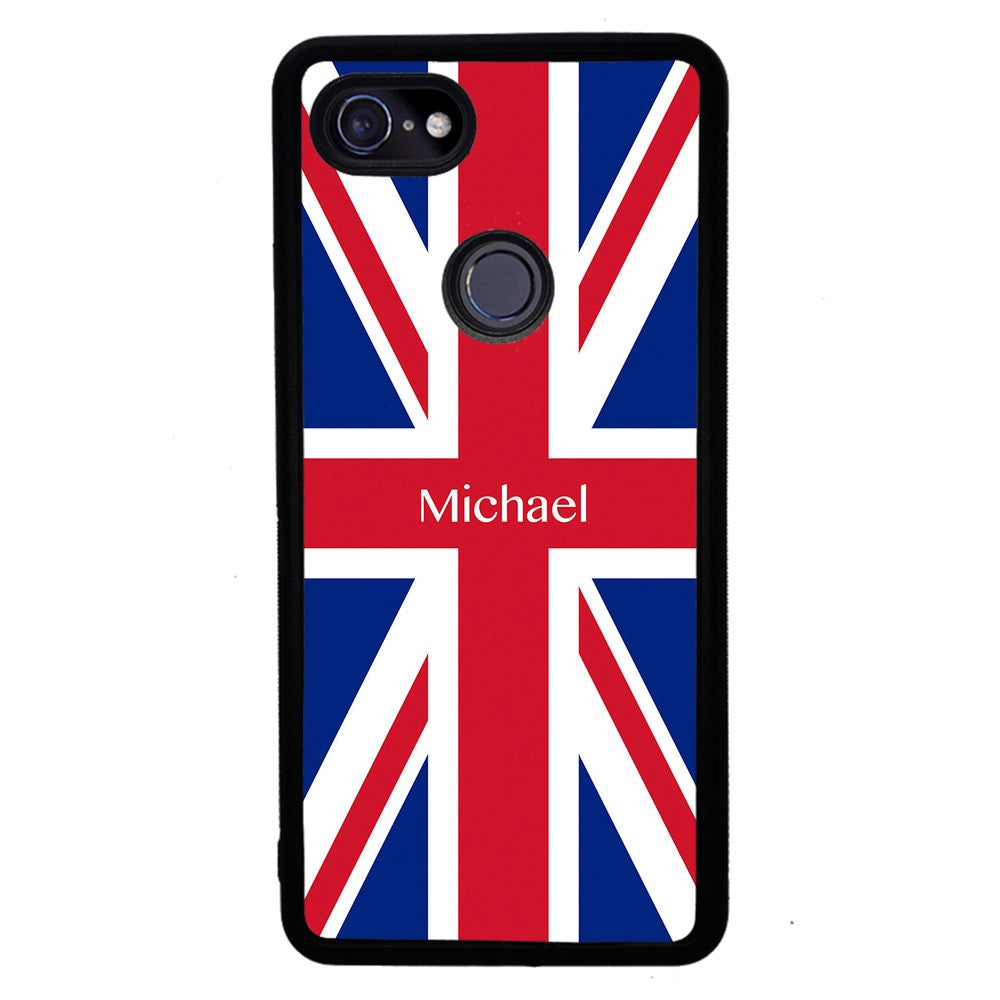 United Kingdom Flag Personalized | Google Phone Case