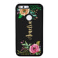 Vintage Flowers Golden Personalization | Google Phone Case