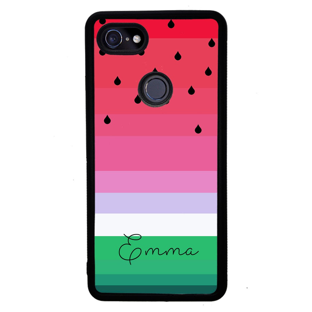 Watermelon Gradient Personalized | Google Phone Case