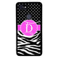 Zebra and Polka Dot Initial | Google Phone Case